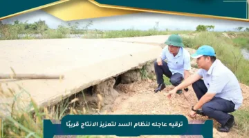 ترقية عاجلة لنظام السد لتعزيز الإنتاج قريبًا